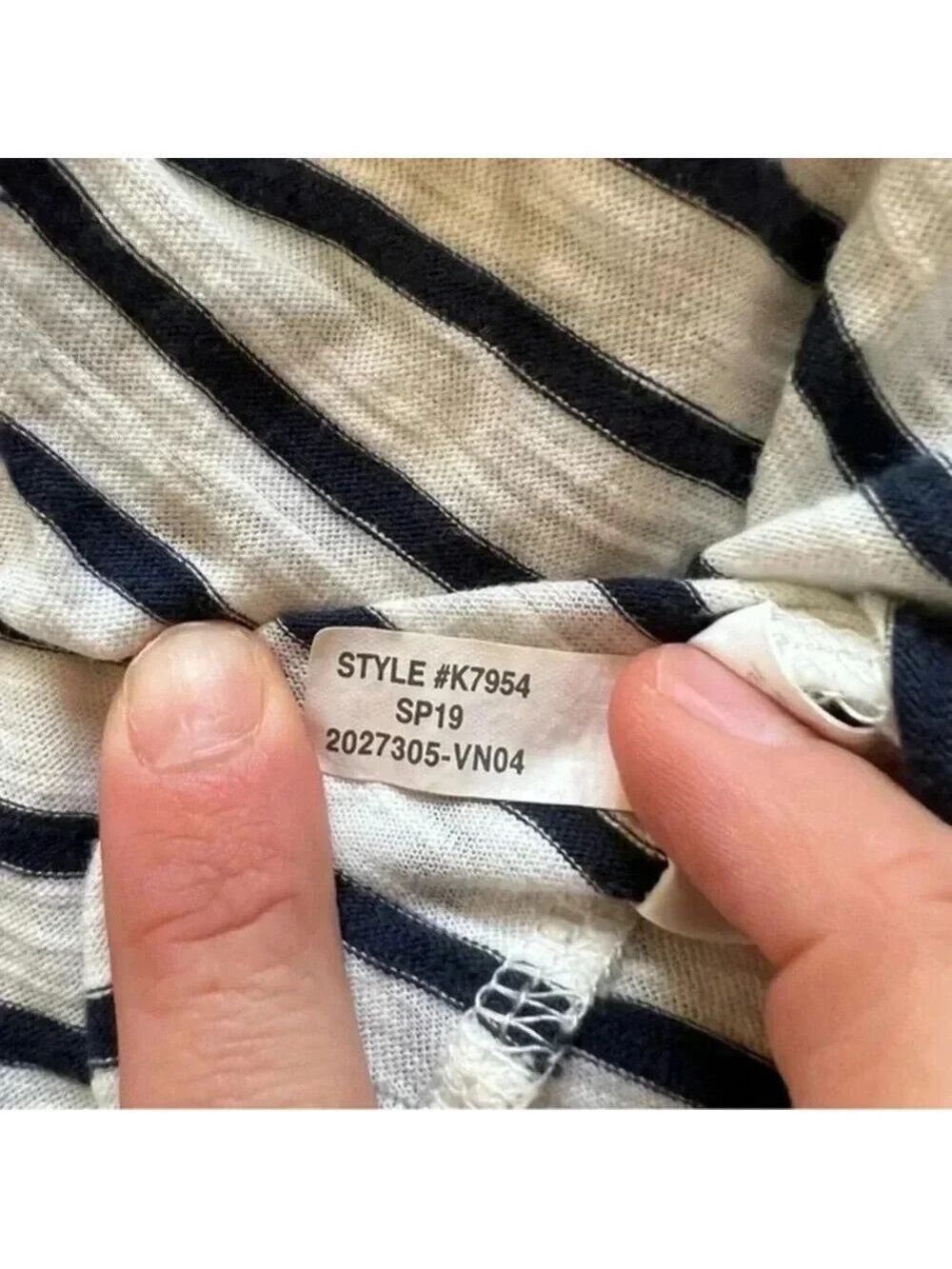 Madewell Striped Short Sleeve Tee Size S - Picture 4 of 8